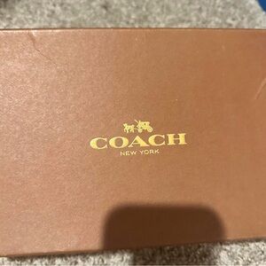Coach Tan Shoe Box